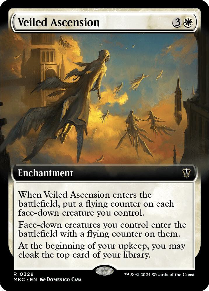 Veiled Ascension (Extended Art) [Commander: Murders at Karlov Manor] 329