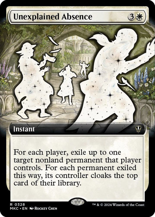 Unexplained Absence (Extended Art) [Commander: Murders at Karlov Manor] 328