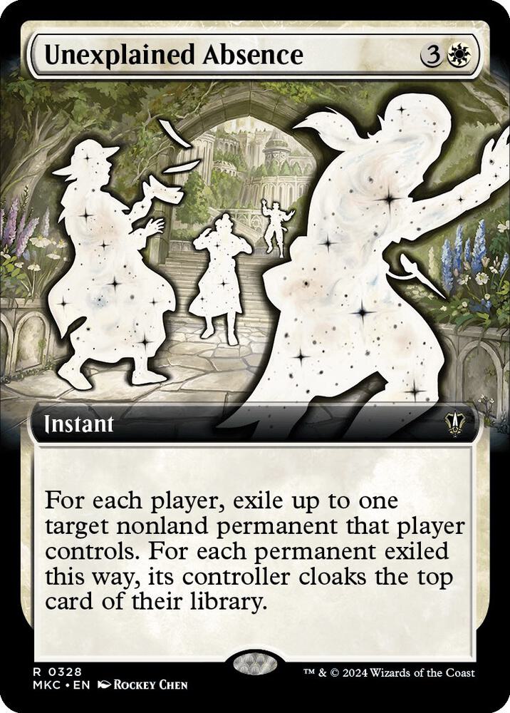 Unexplained Absence (Extended Art) [Commander: Murders at Karlov Manor] 328