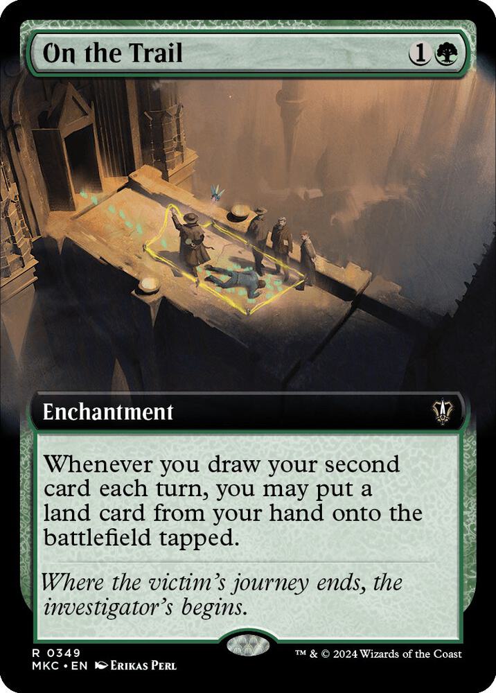 On the Trail (Extended Art) [Commander: Murders at Karlov Manor] 349