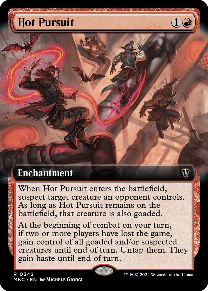 Hot Pursuit (Extended Art) [Commander: Murders at Karlov Manor] 342