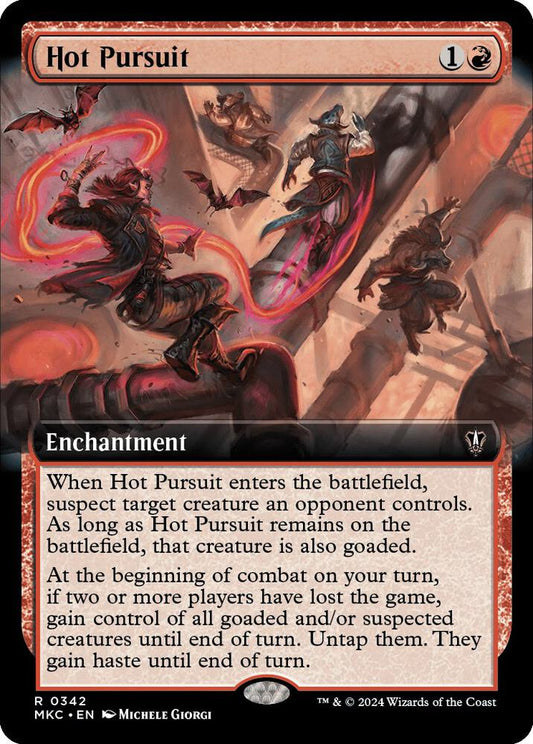 Hot Pursuit (Extended Art) [Commander: Murders at Karlov Manor] 342
