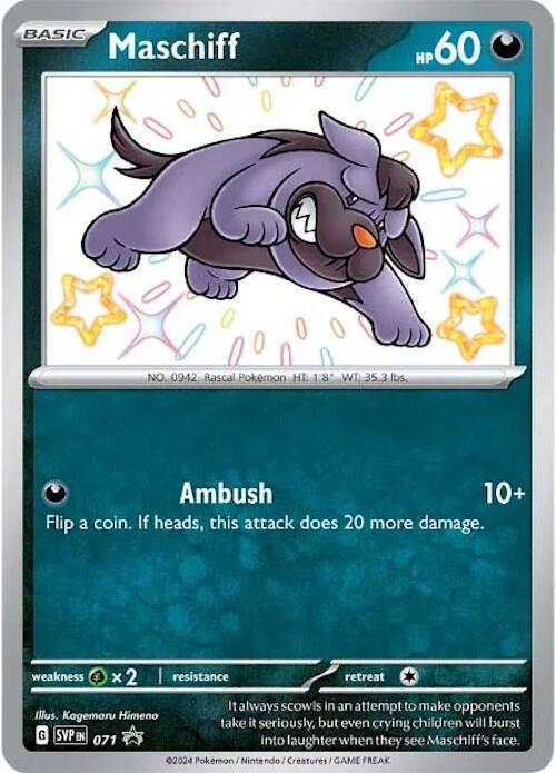 Maschiff - 071 [SV: Scarlet & Violet Promo Cards] 071