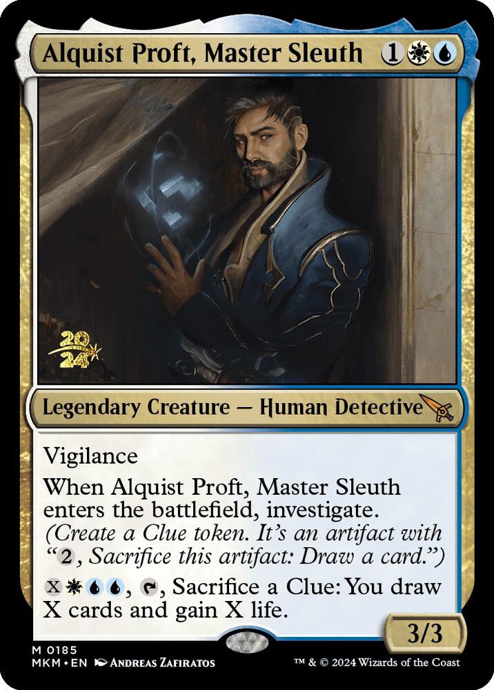 Alquist Proft, Master Sleuth [Prerelease Cards] 185