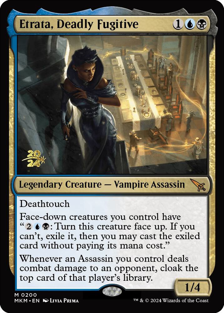 Etrata, Deadly Fugitive [Prerelease Cards] 200