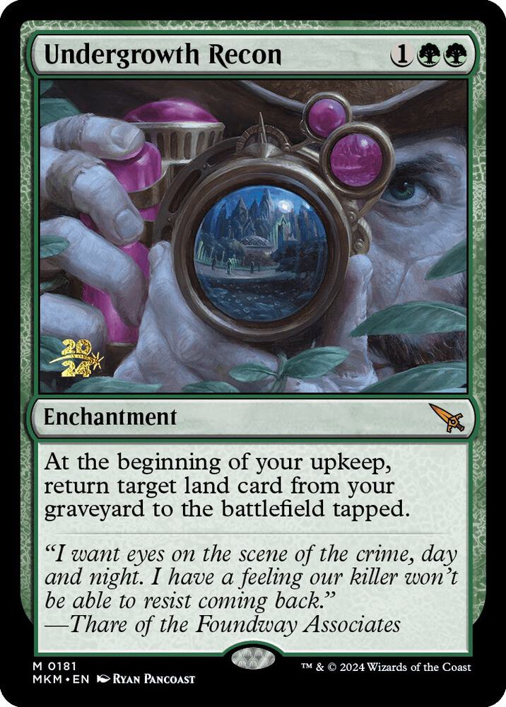 Undergrowth Recon [Prerelease Cards] 181