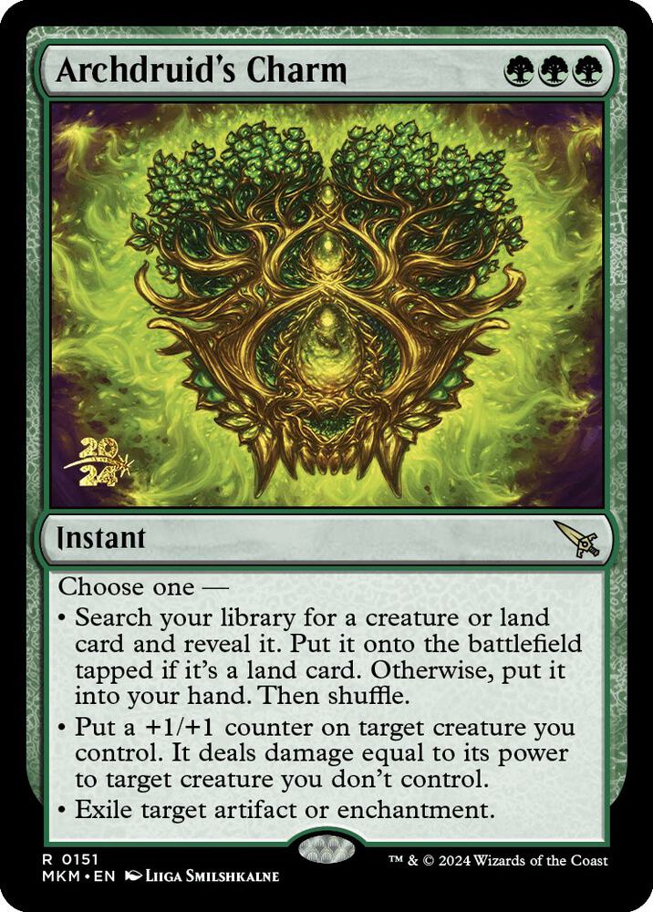 Archdruid's Charm [Prerelease Cards] 151