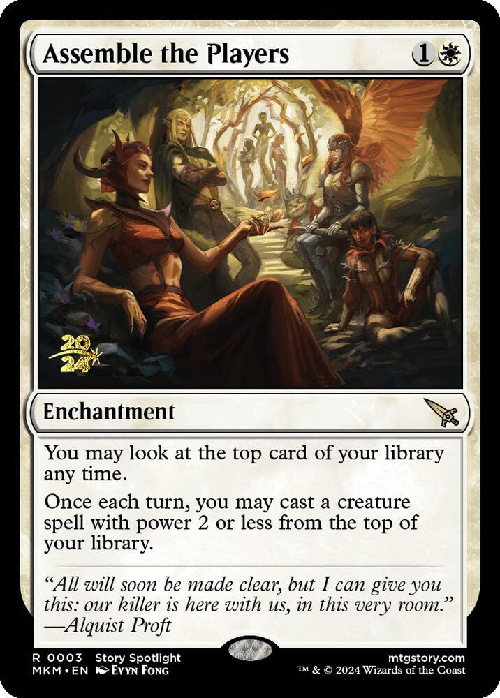 Assemble the Players [Prerelease Cards] 3