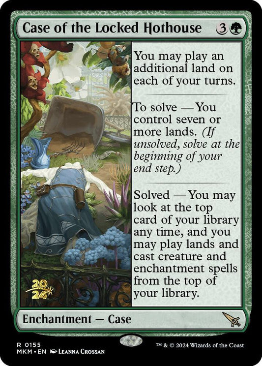 Case of the Locked Hothouse [Prerelease Cards] 155