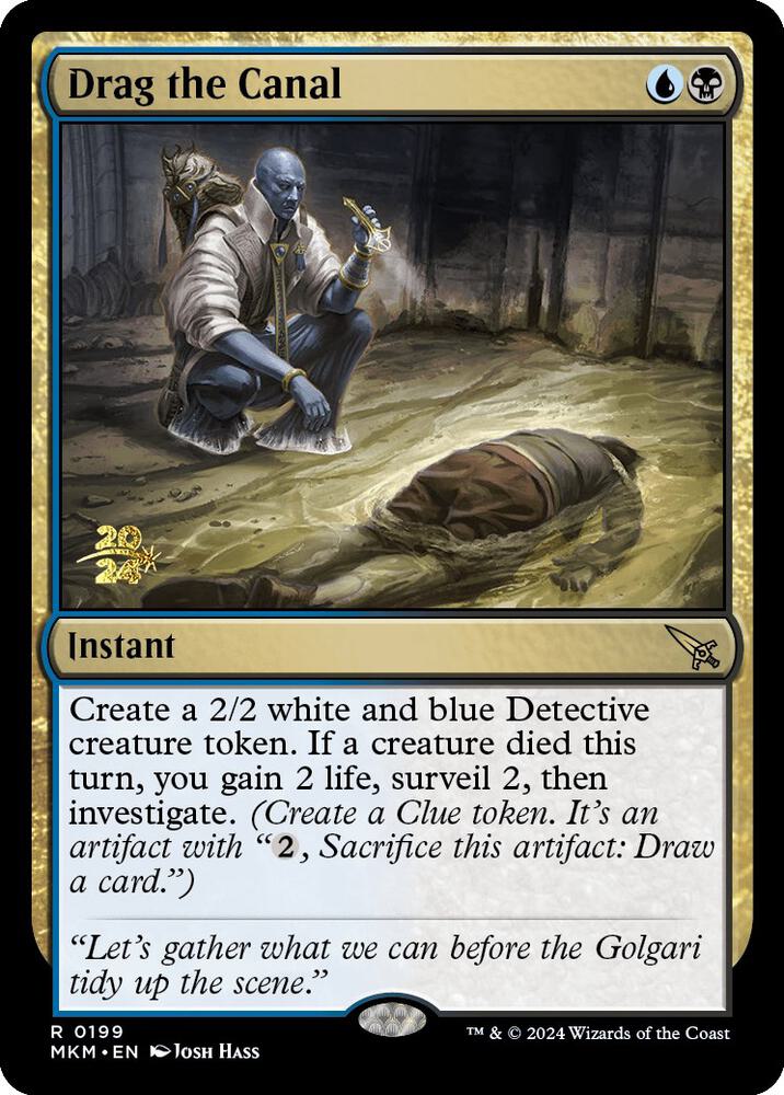 Drag the Canal [Prerelease Cards] 199