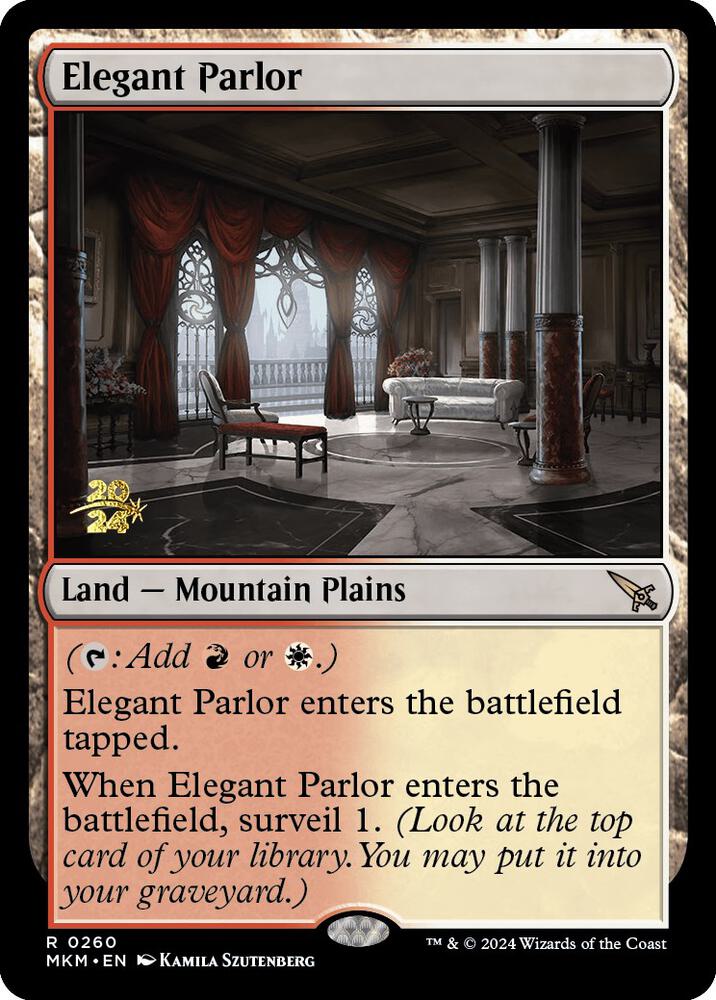 Elegant Parlor [Prerelease Cards] 260