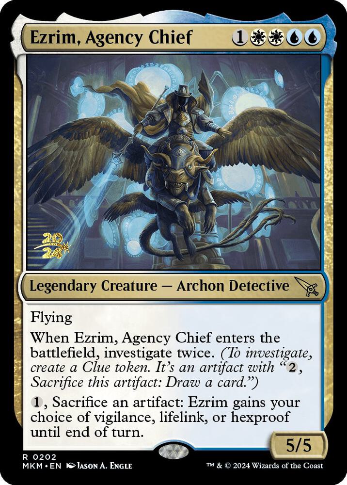 Ezrim, Agency Chief [Prerelease Cards] 202