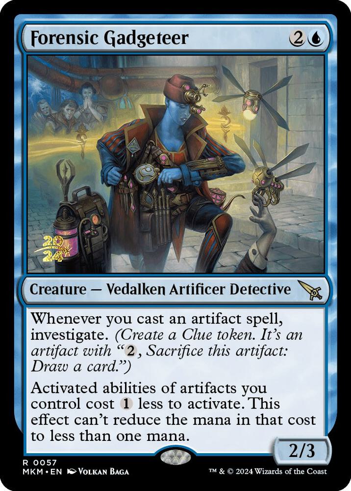 Forensic Gadgeteer [Prerelease Cards] 57
