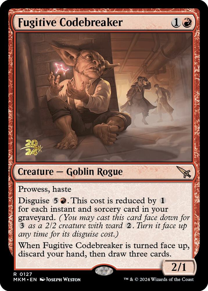 Fugitive Codebreaker [Prerelease Cards] 127