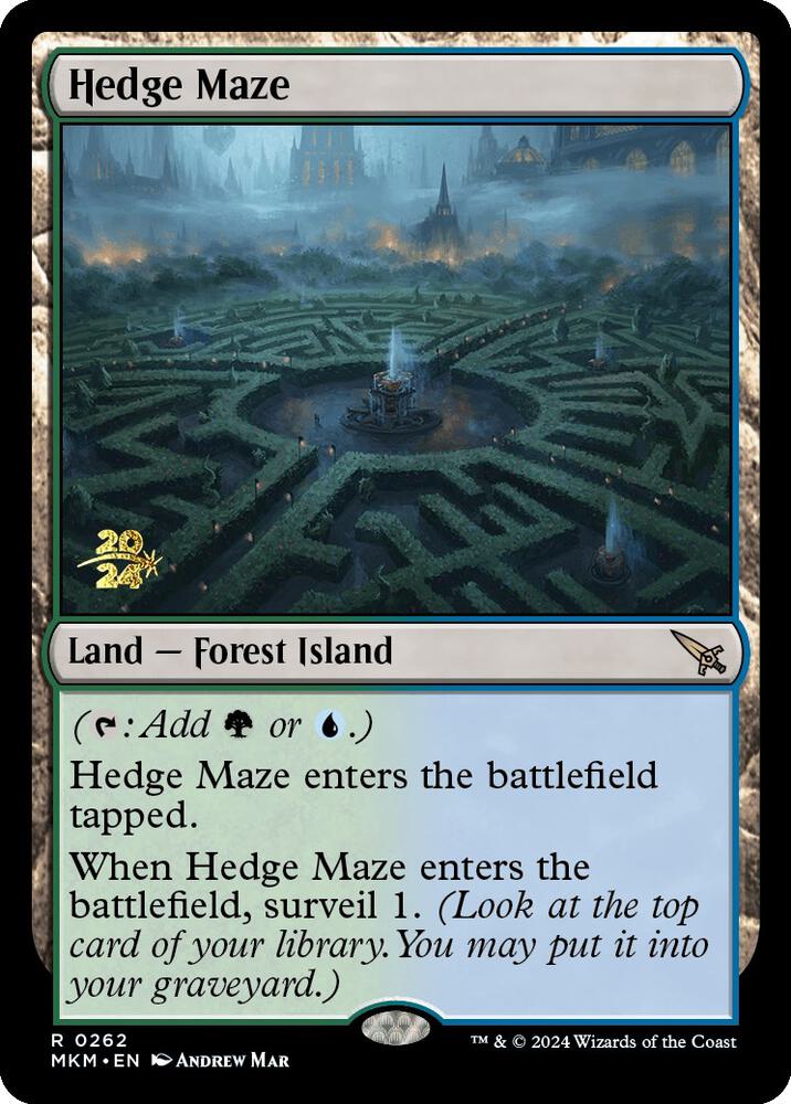 Hedge Maze [Prerelease Cards] 262