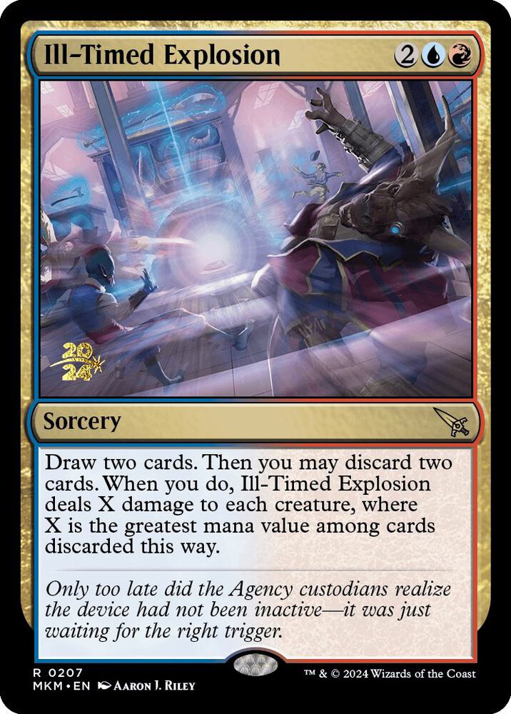 Ill-Timed Explosion [Prerelease Cards] 207