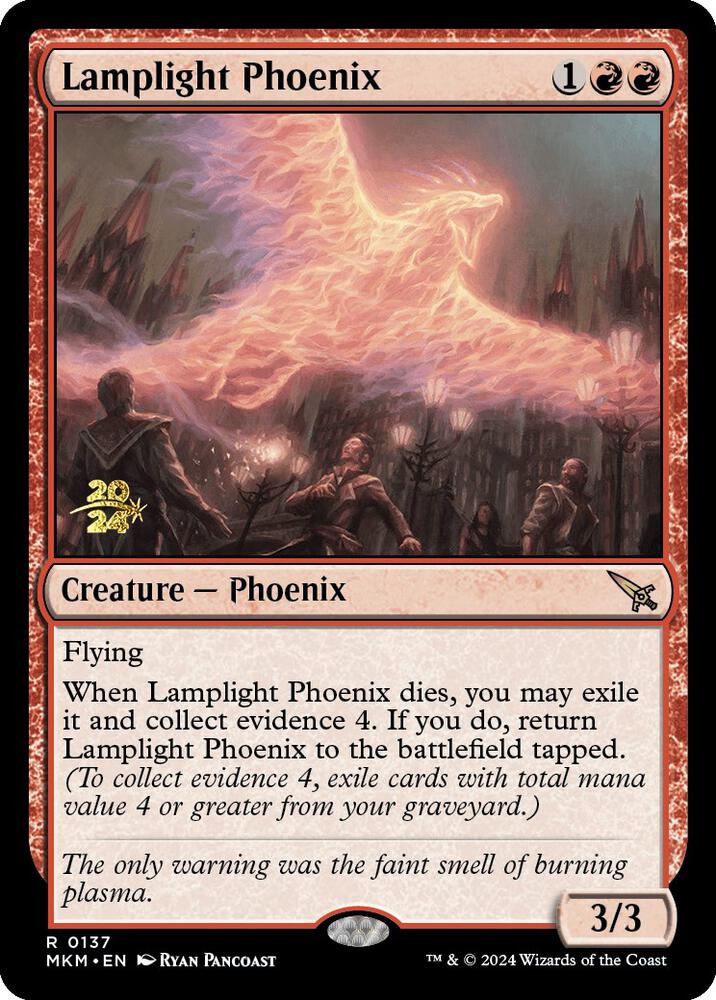 Lamplight Phoenix [Prerelease Cards] 137