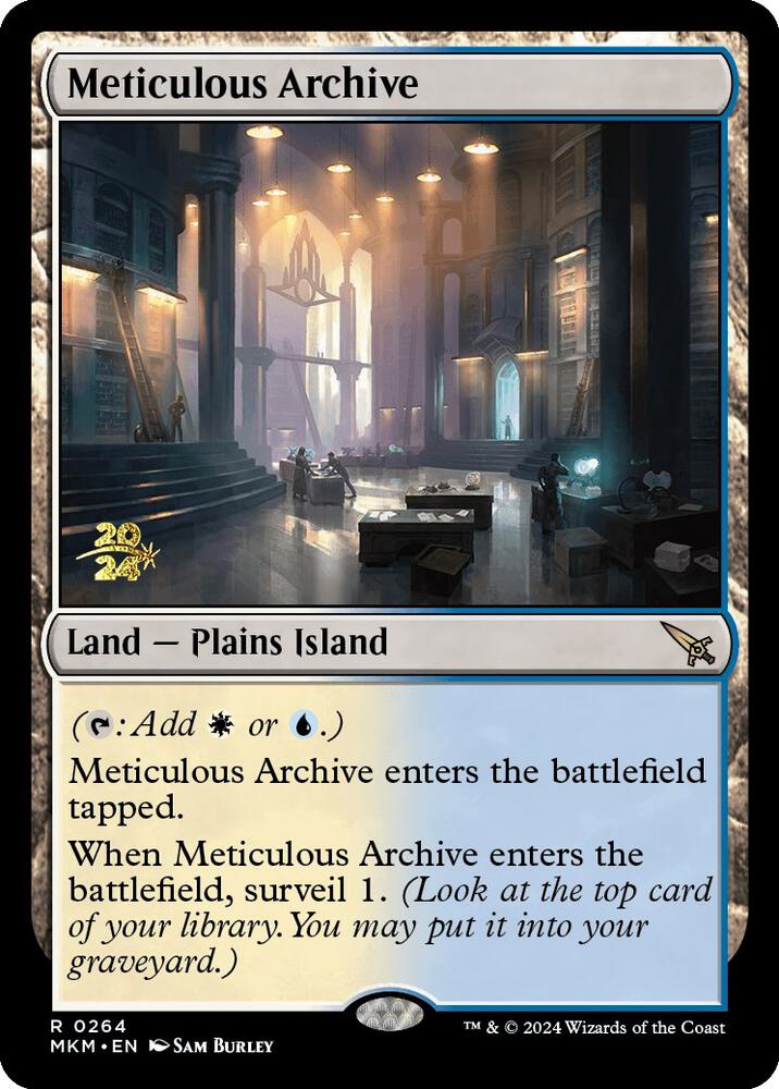 Meticulous Archive [Prerelease Cards] 264