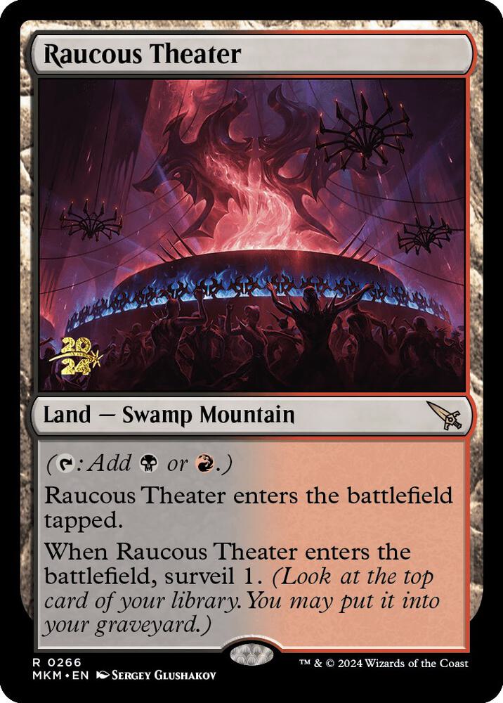 Raucous Theater [Prerelease Cards] 266