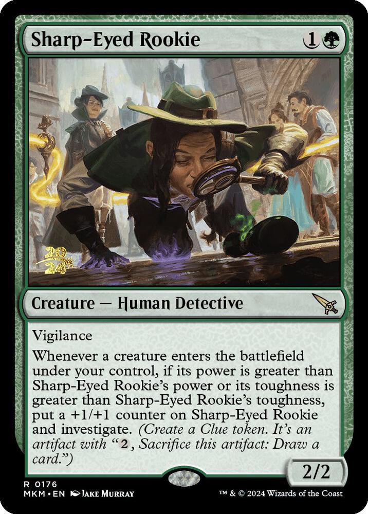 Sharp-Eyed Rookie [Prerelease Cards] 176