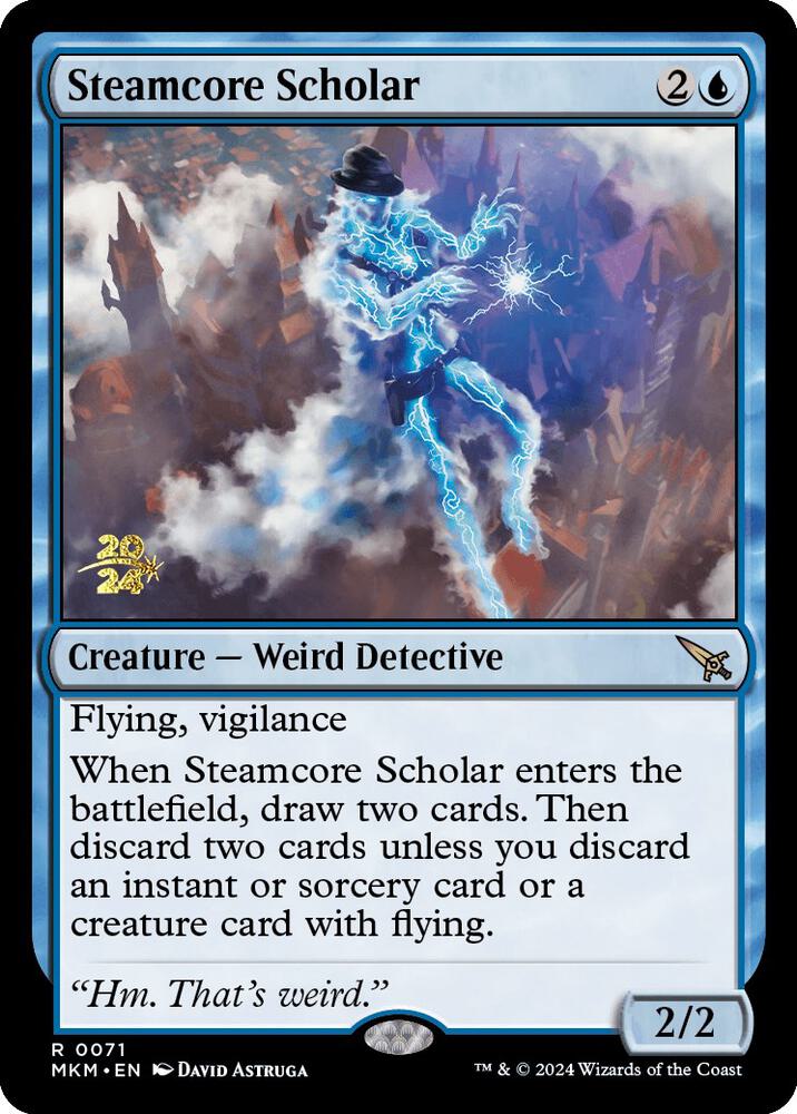 Steamcore Scholar [Prerelease Cards] 71