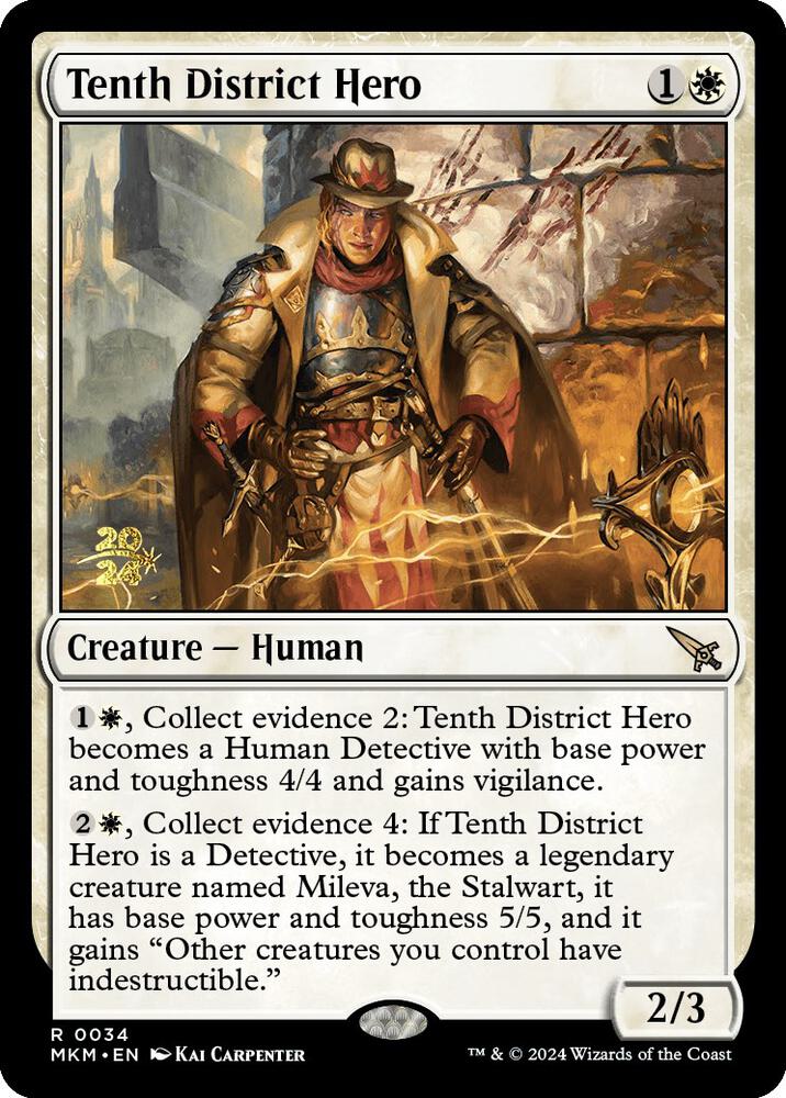 Tenth District Hero [Prerelease Cards] 34