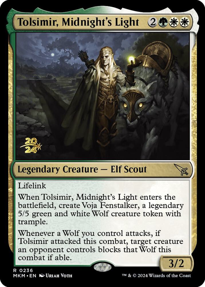 Tolsimir, Midnight's Light [Prerelease Cards] 236