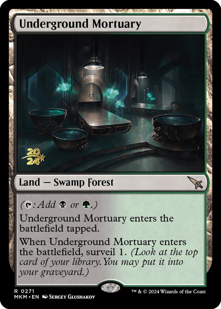 Underground Mortuary [Prerelease Cards] 271