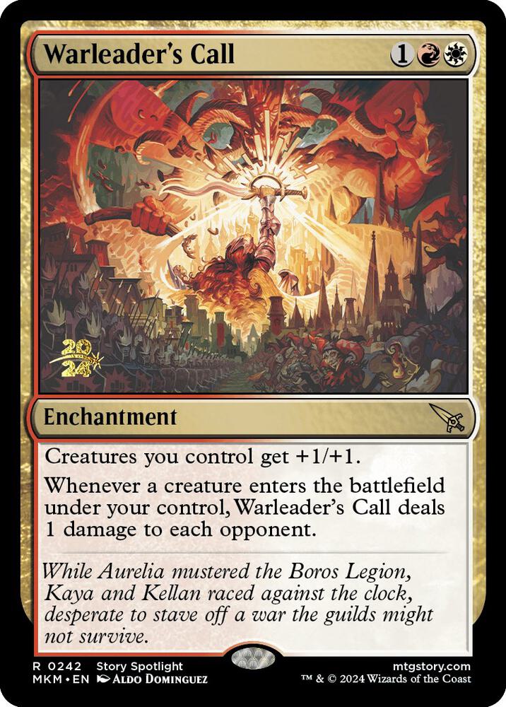 Warleader's Call [Prerelease Cards] 242