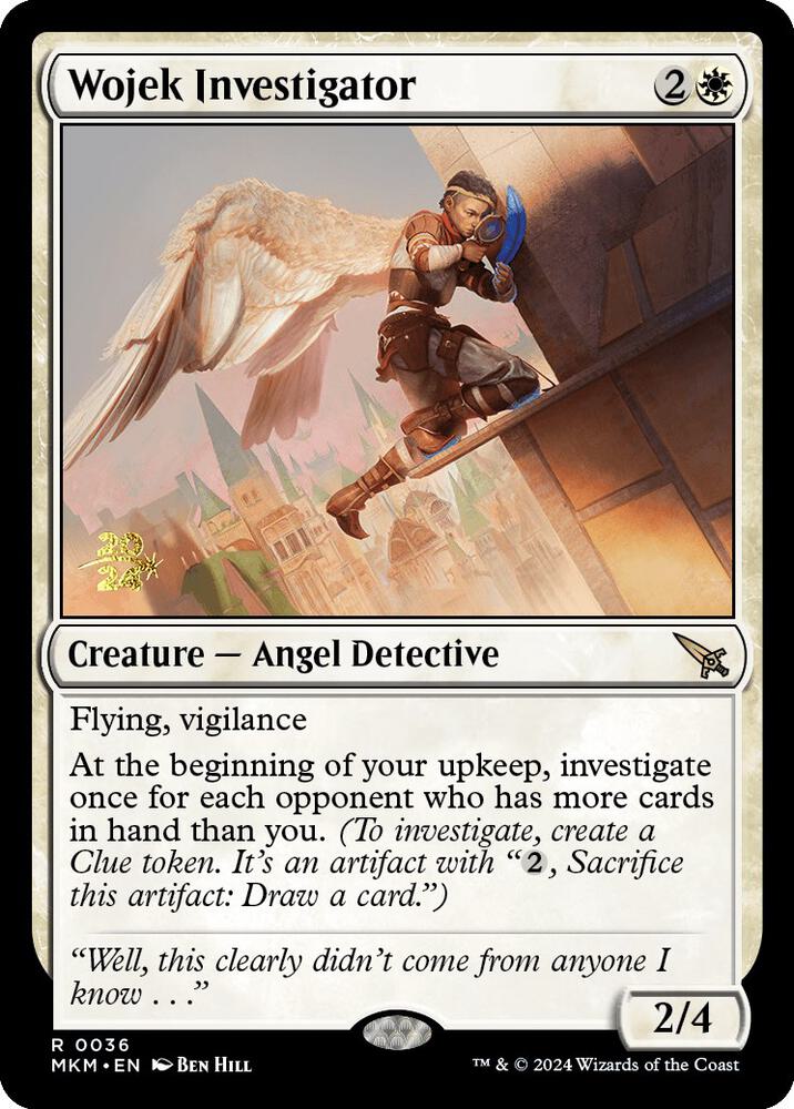 Wojek Investigator [Prerelease Cards] 36