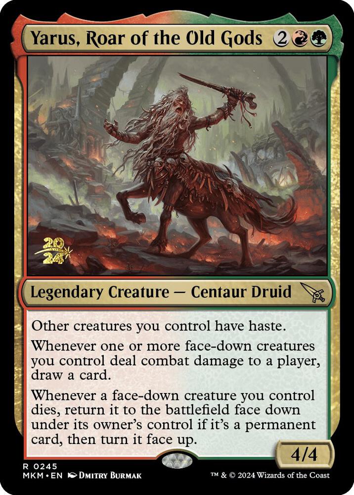 Yarus, Roar of the Old Gods [Prerelease Cards] 245