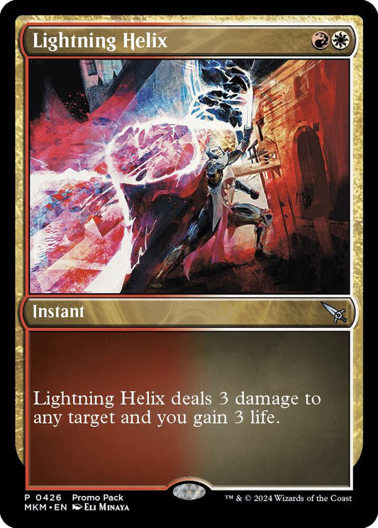 Lightning Helix [Promo Pack: Murders at Karlov Manor] 426