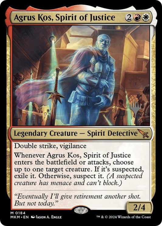 Agrus Kos, Spirit of Justice [Promo Pack: Murders at Karlov Manor] 184