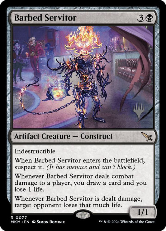 Barbed Servitor [Promo Pack: Murders at Karlov Manor] 77