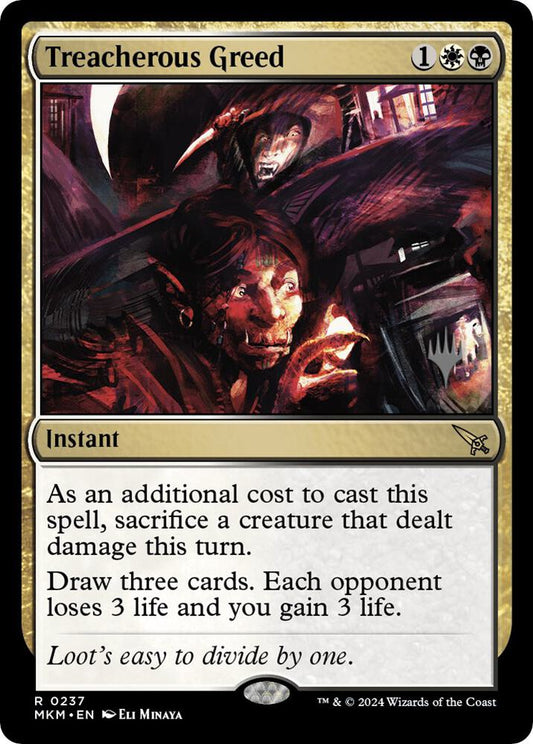 Treacherous Greed [Promo Pack: Murders at Karlov Manor] 237