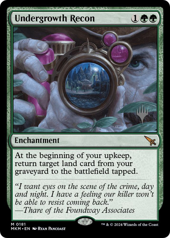 Undergrowth Recon [Promo Pack: Murders at Karlov Manor] 181
