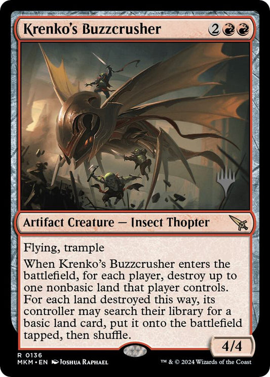 Krenko's Buzzcrusher [Promo Pack: Murders at Karlov Manor] 136