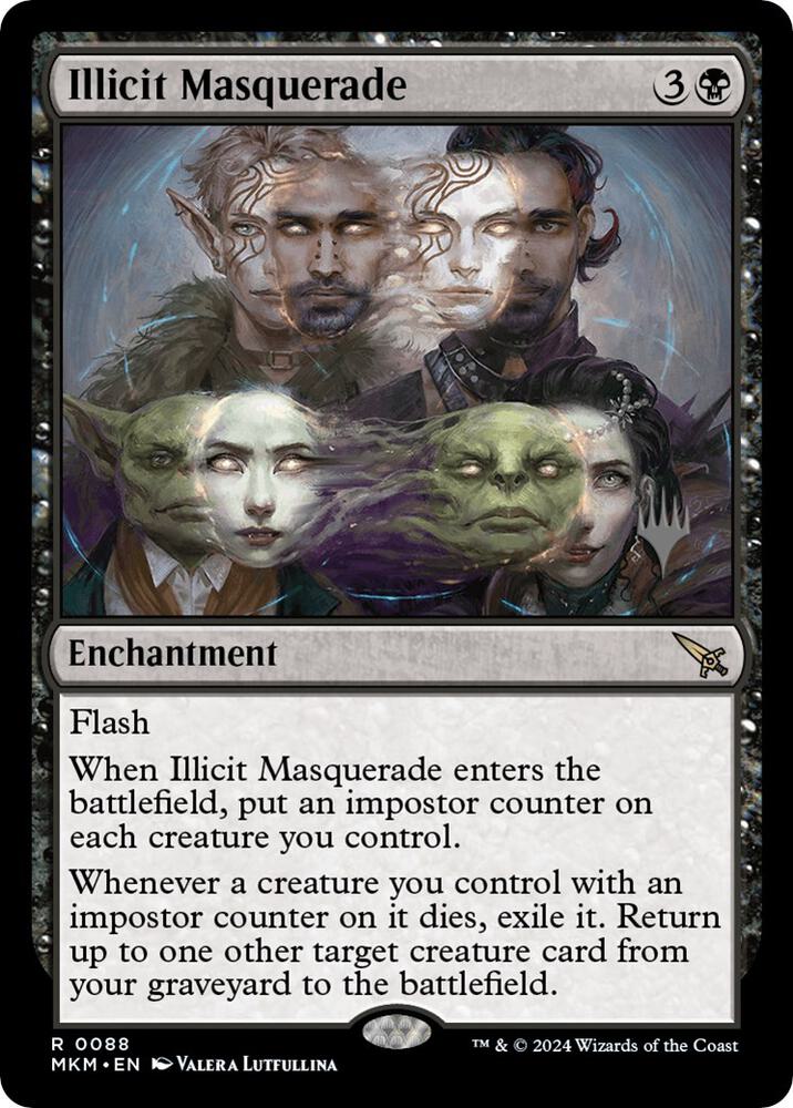 Illicit Masquerade [Promo Pack: Murders at Karlov Manor] 88