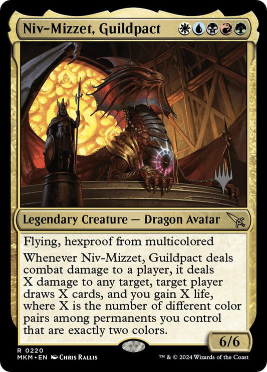 Niv-Mizzet, Guildpact [Promo Pack: Murders at Karlov Manor] 220