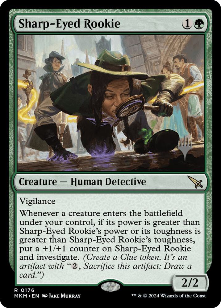 Sharp-Eyed Rookie [Promo Pack: Murders at Karlov Manor] 176