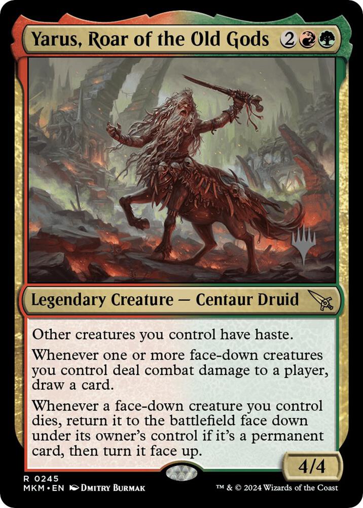 Yarus, Roar of the Old Gods [Promo Pack: Murders at Karlov Manor] 245