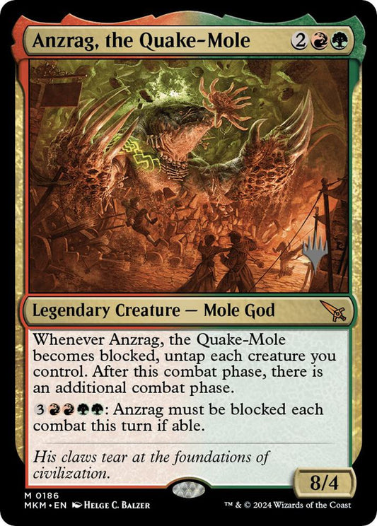 Anzrag, the Quake-Mole [Promo Pack: Murders at Karlov Manor] 186