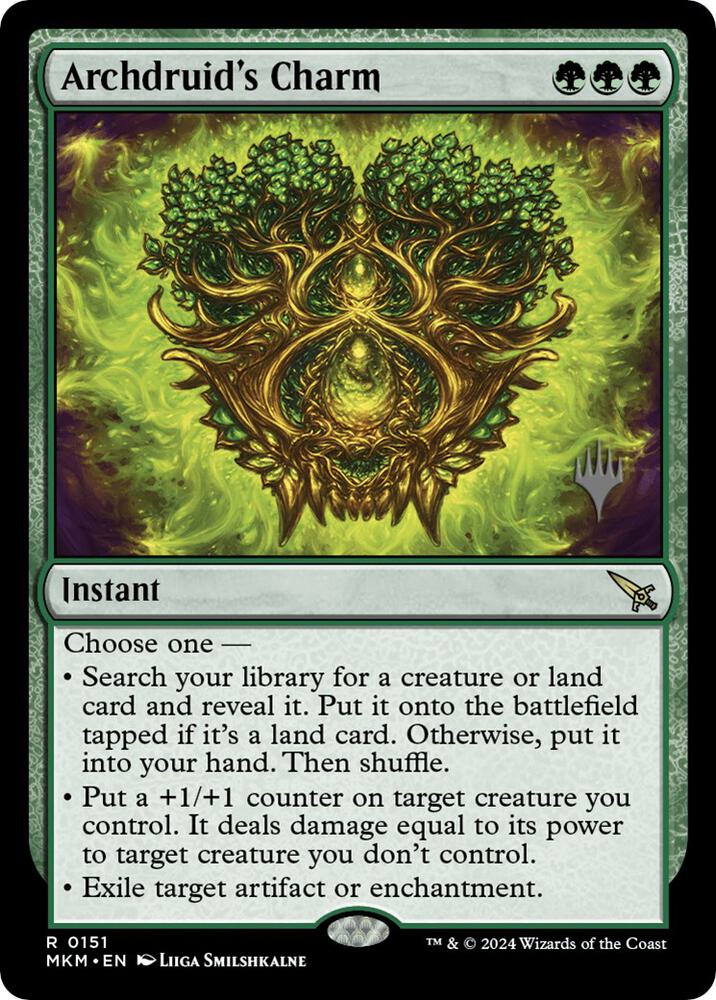 Archdruid's Charm [Promo Pack: Murders at Karlov Manor] 151