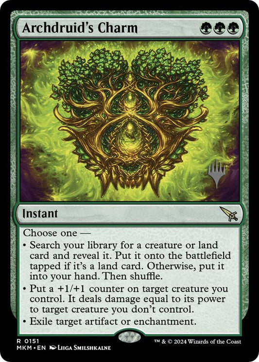 Archdruid's Charm [Promo Pack: Murders at Karlov Manor] 151