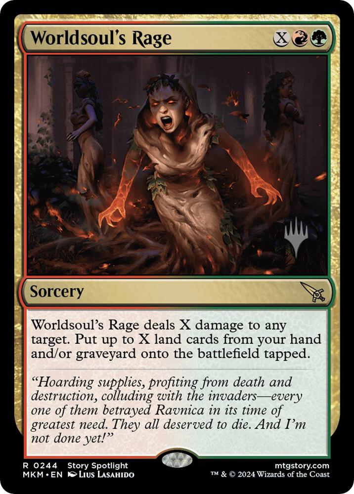 Worldsoul's Rage [Promo Pack: Murders at Karlov Manor] 244