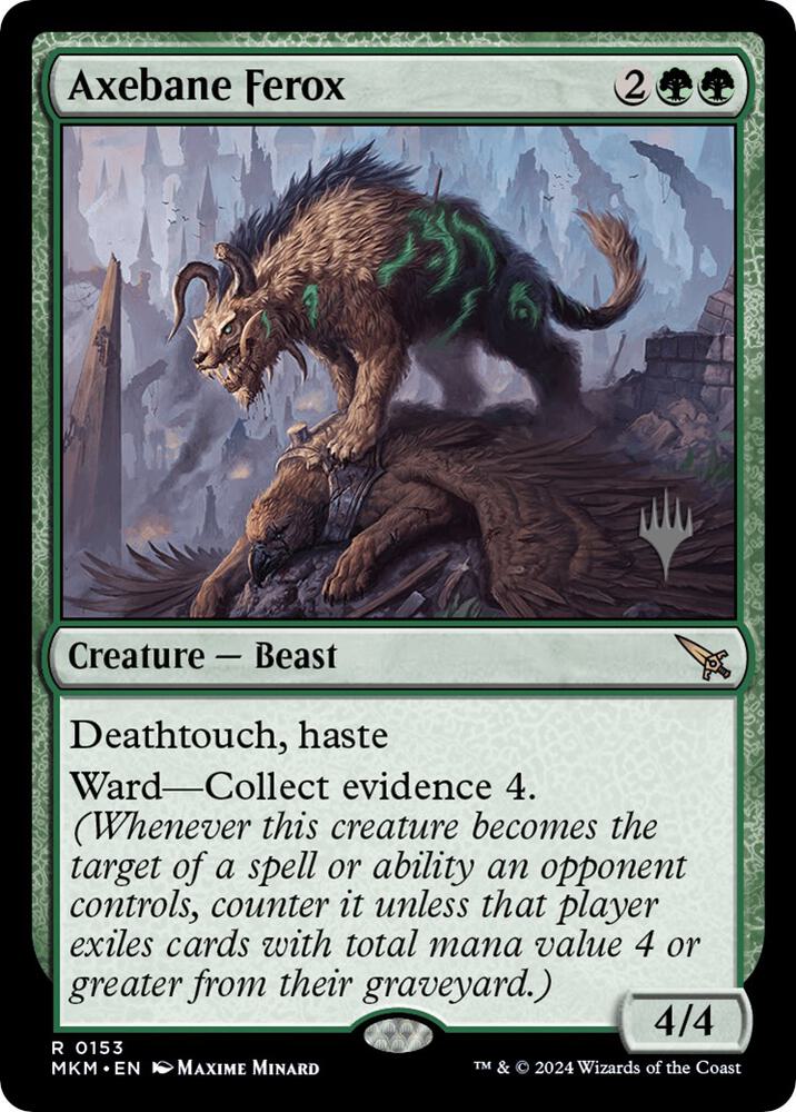 Axebane Ferox [Promo Pack: Murders at Karlov Manor] 153