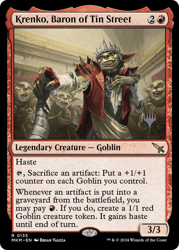 Krenko, Baron of Tin Street [Promo Pack: Murders at Karlov Manor] 135