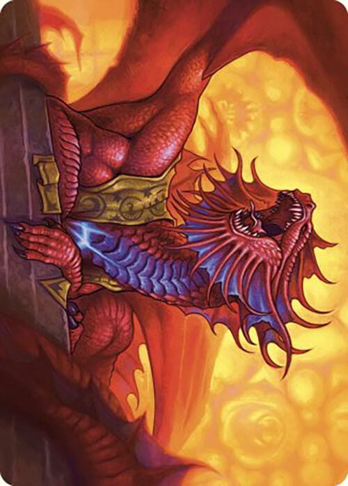 Niv-Mizzet, Guildpact Art Card (44/49) [Art Series: Murders at Karlov Manor] 44