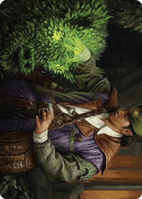 Hedge Whisperer Art Card [Art Series: Murders at Karlov Manor] 14
