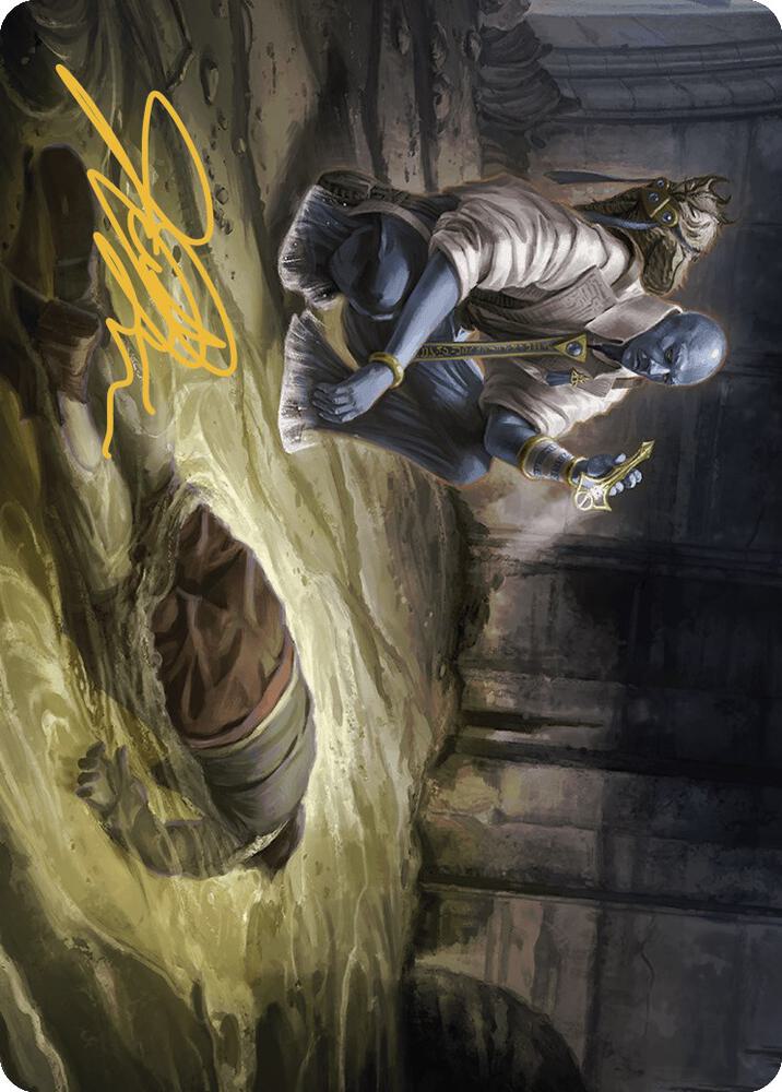 Drag the Canal Art Card (Gold-Stamped Signature) [Art Series: Murders at Karlov Manor] 19